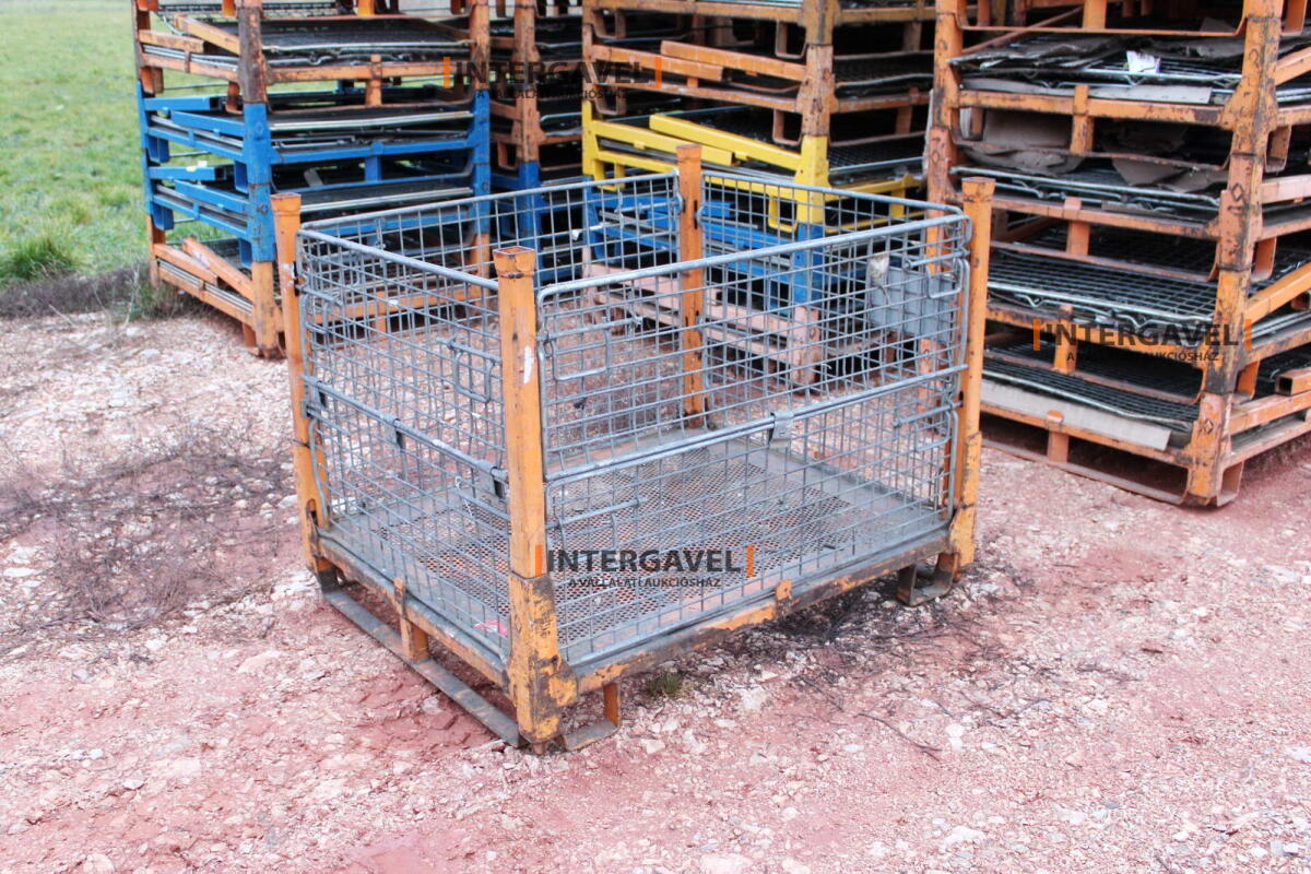 Rácsos konténer - összecsukható 27