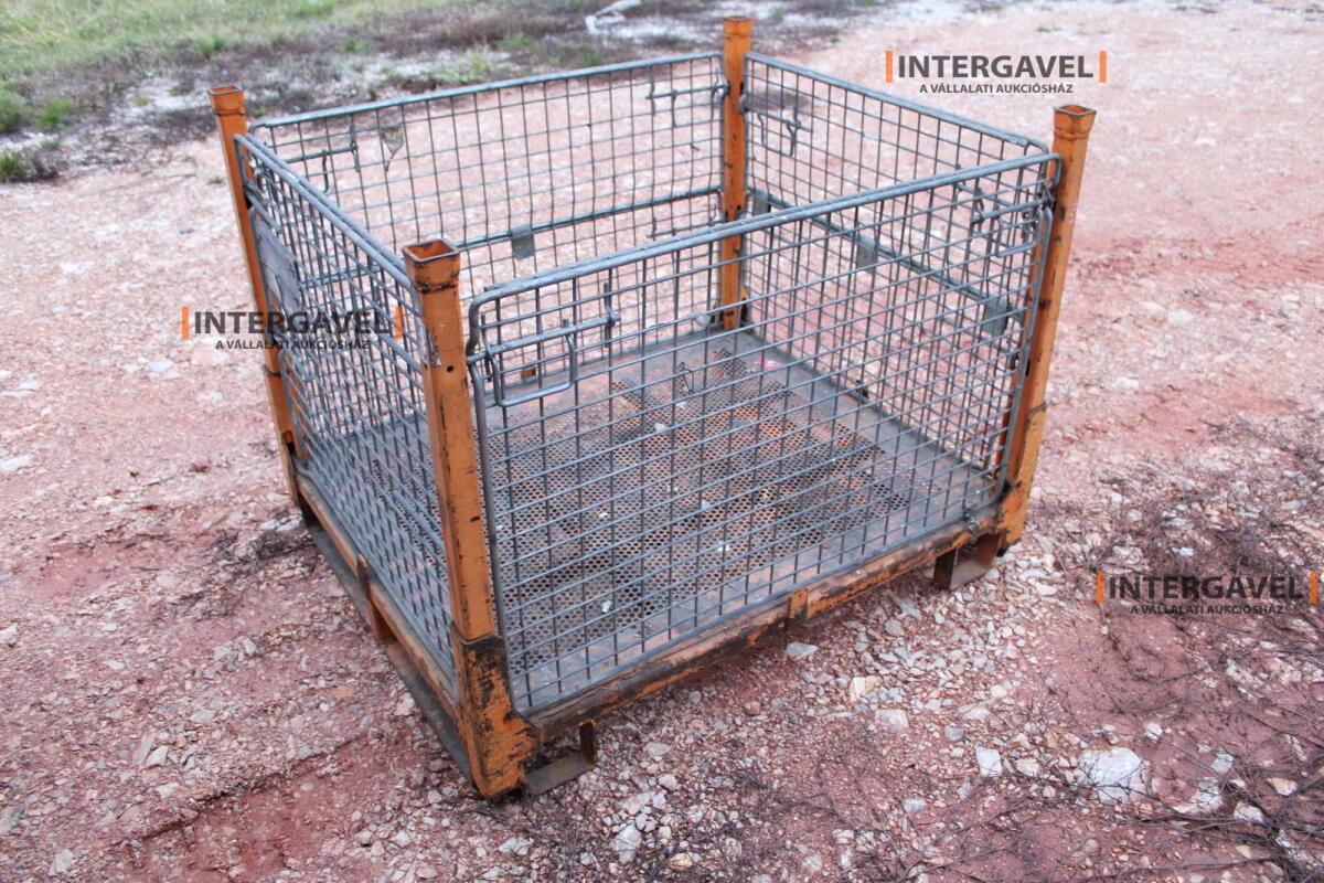 Rácsos konténer - összecsukható 28