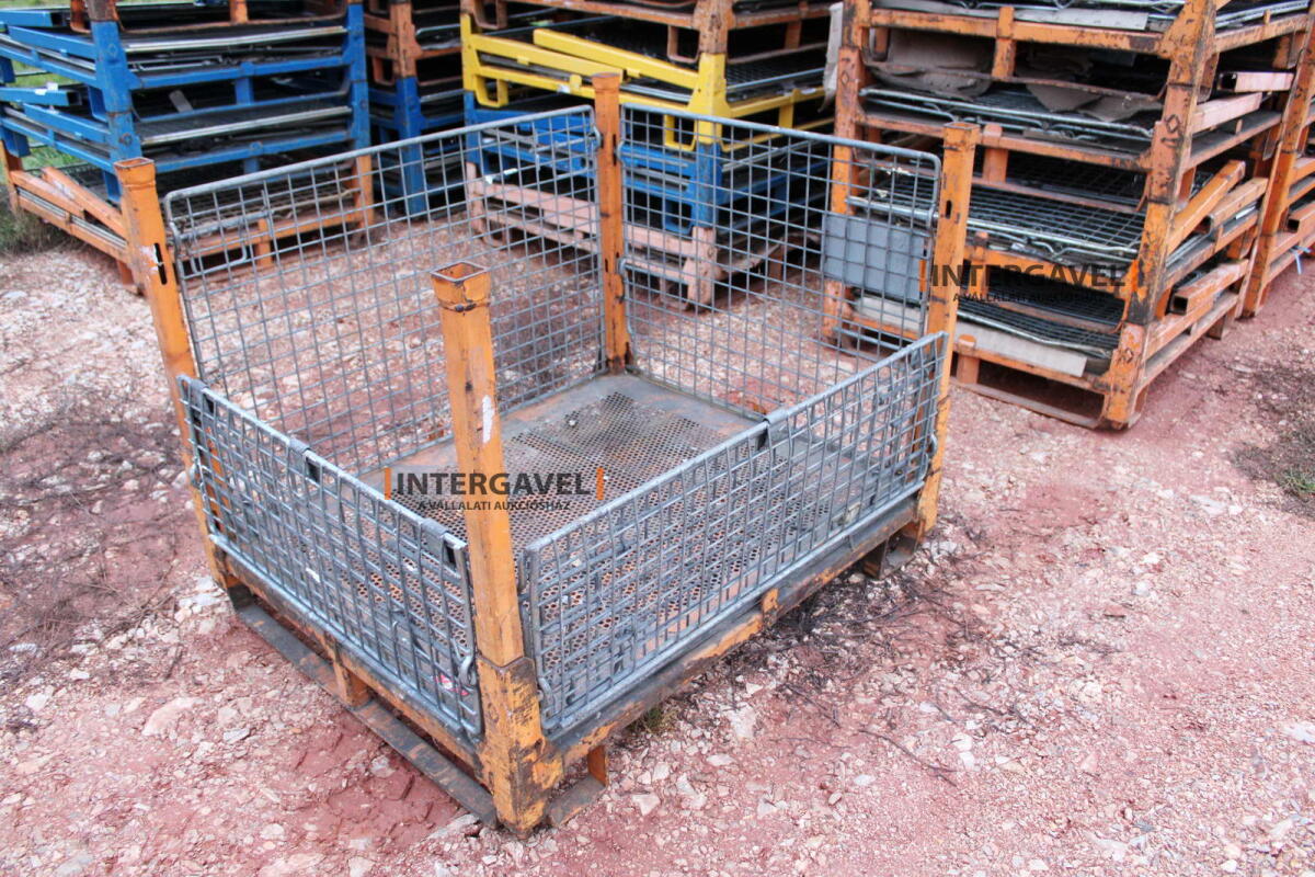 Rácsos konténer - összecsukható 29