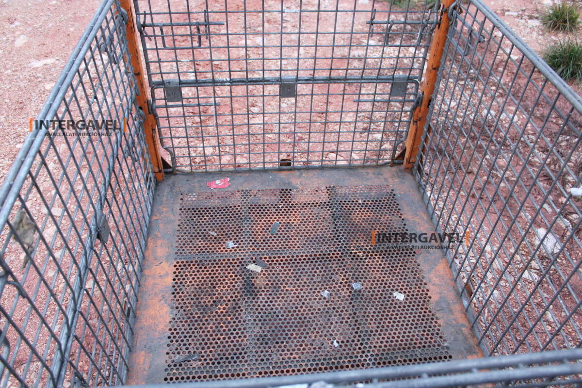 Rácsos konténer - összecsukható 33