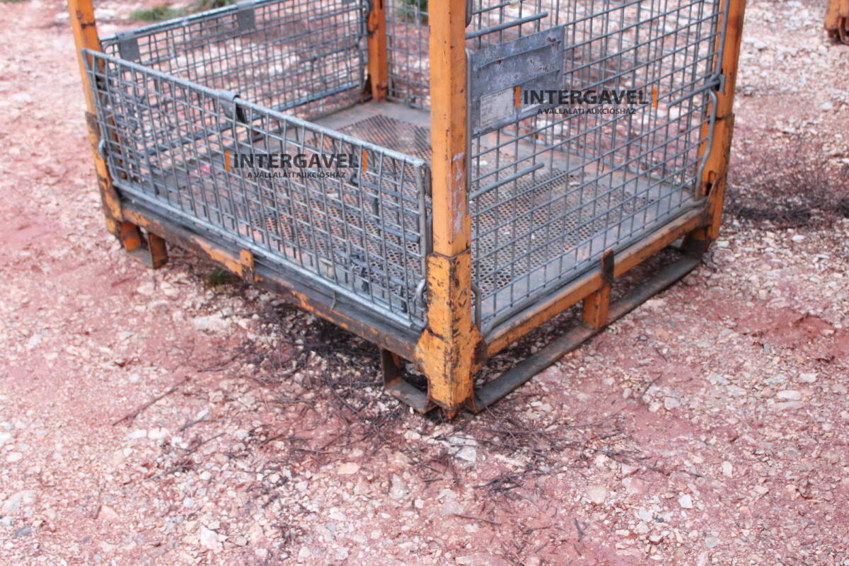 Rácsos konténer - összecsukható 34