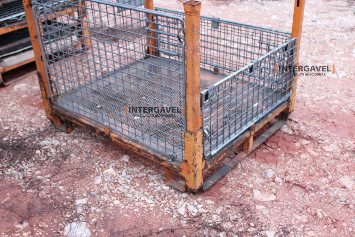 Rácsos konténer - összecsukható 35