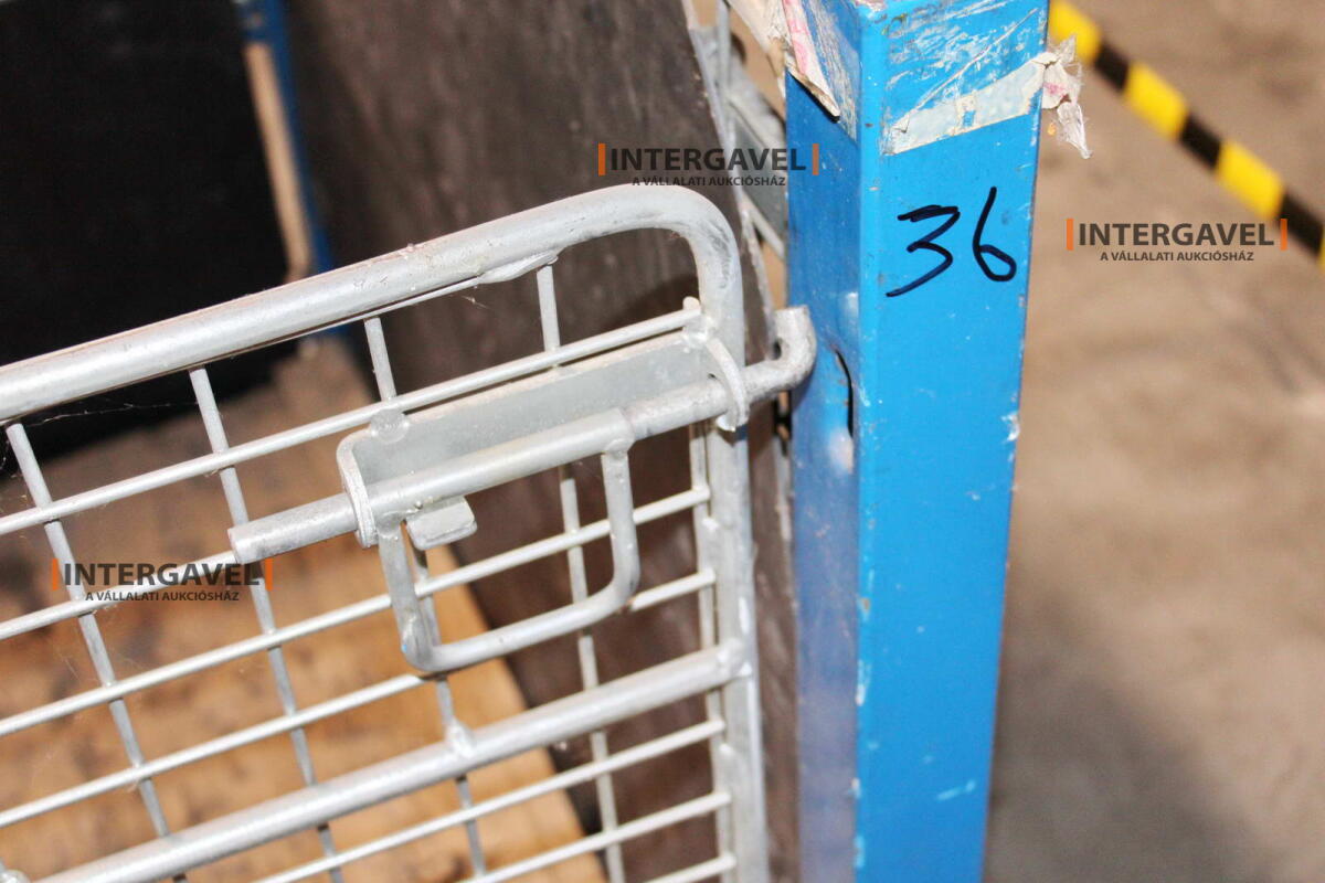 Rácsos konténer - összecsukható 9