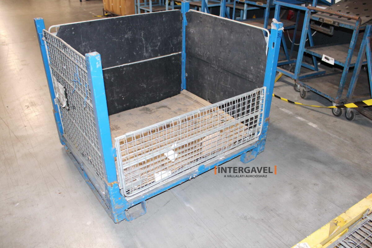 Rácsos konténer - összecsukható 10