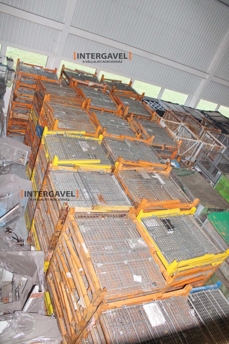 Rácsos konténer - összecsukható 22