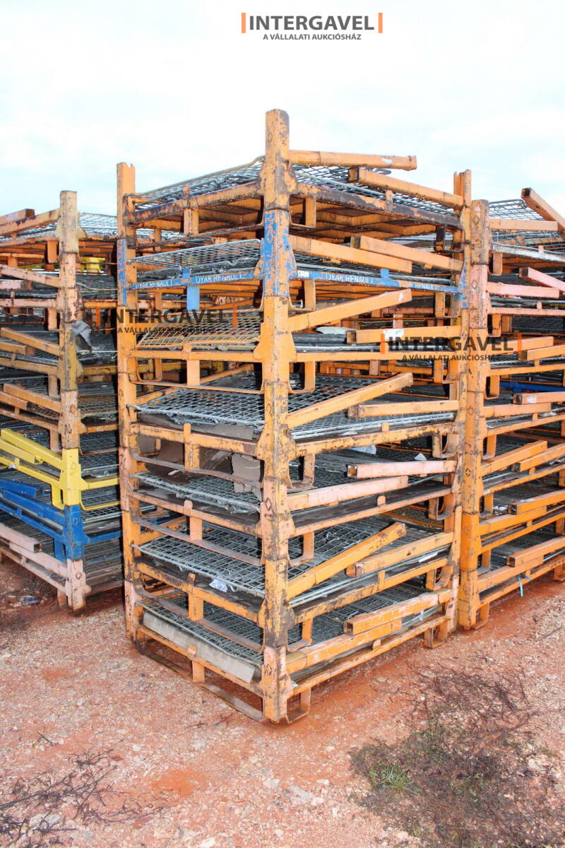 Rácsos konténer - összecsukható 25