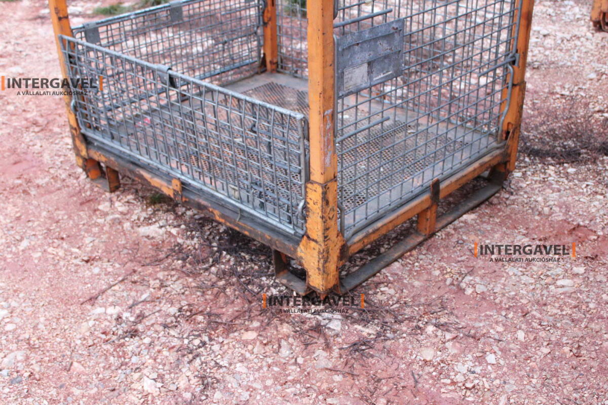 Rácsos konténer - összecsukható 34