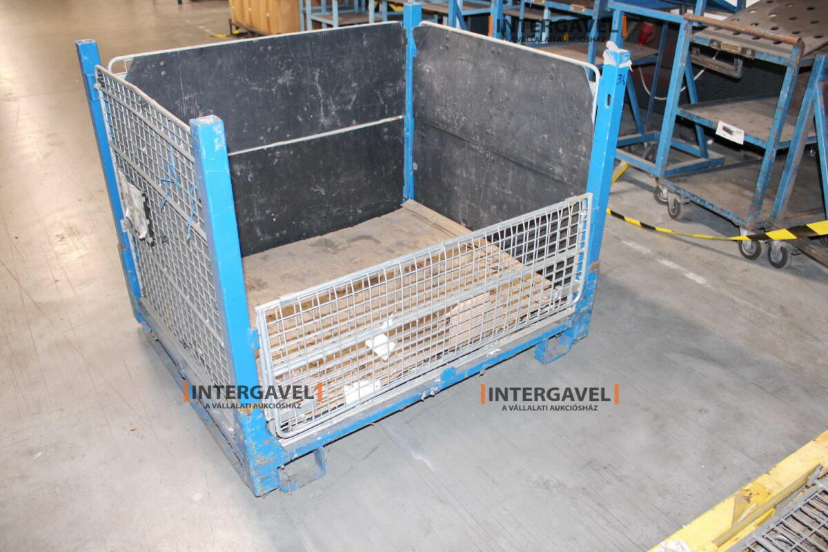 Rácsos konténer - összecsukható 4