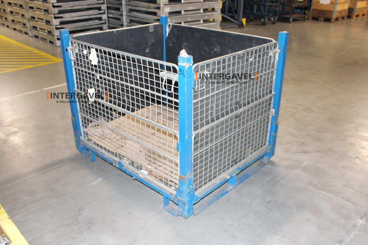 Rácsos konténer - összecsukható 6