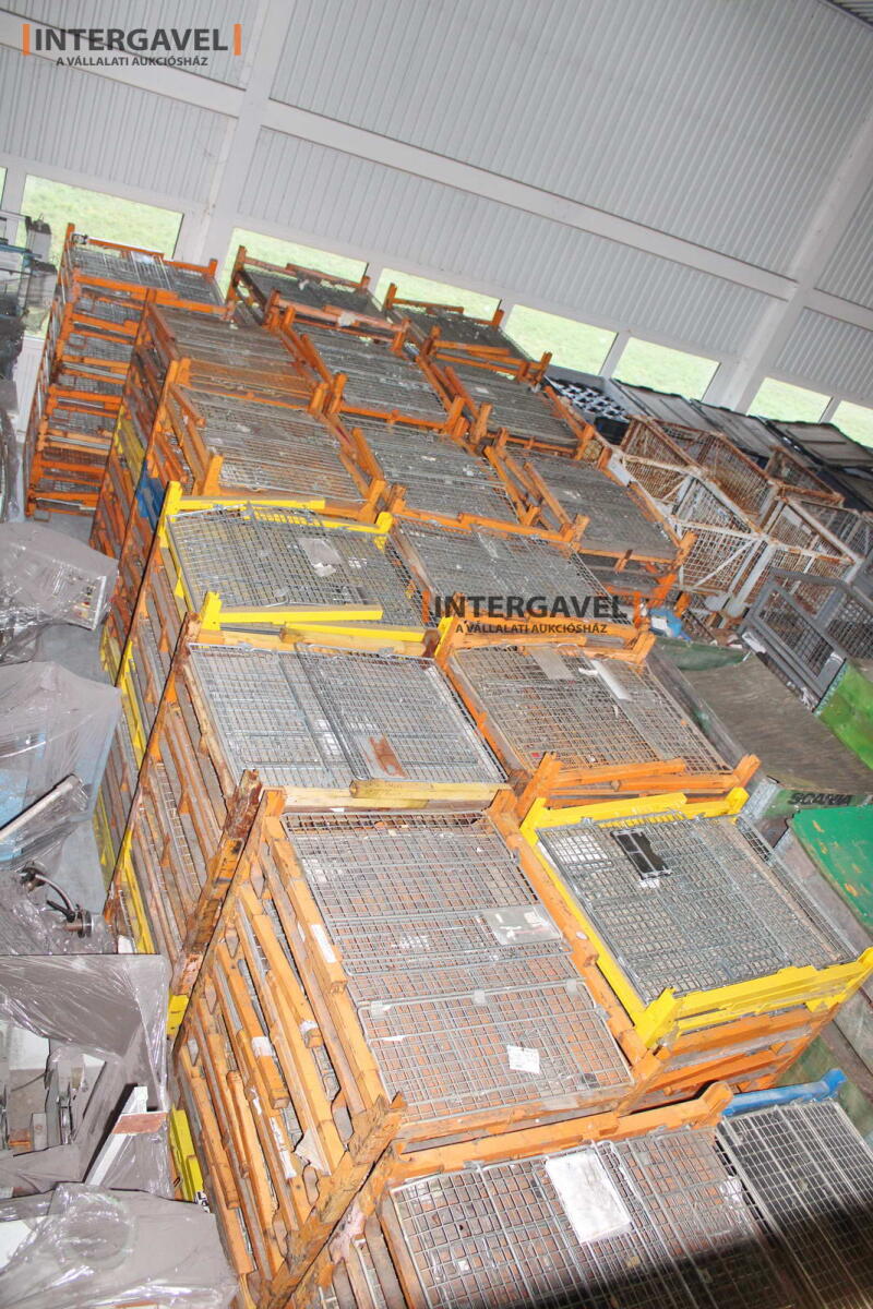 Rácsos konténer - összecsukható 22