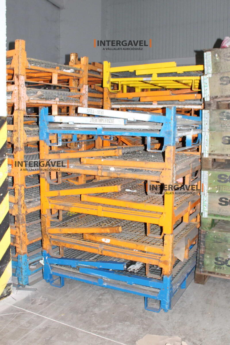 Rácsos konténer - összecsukható 23