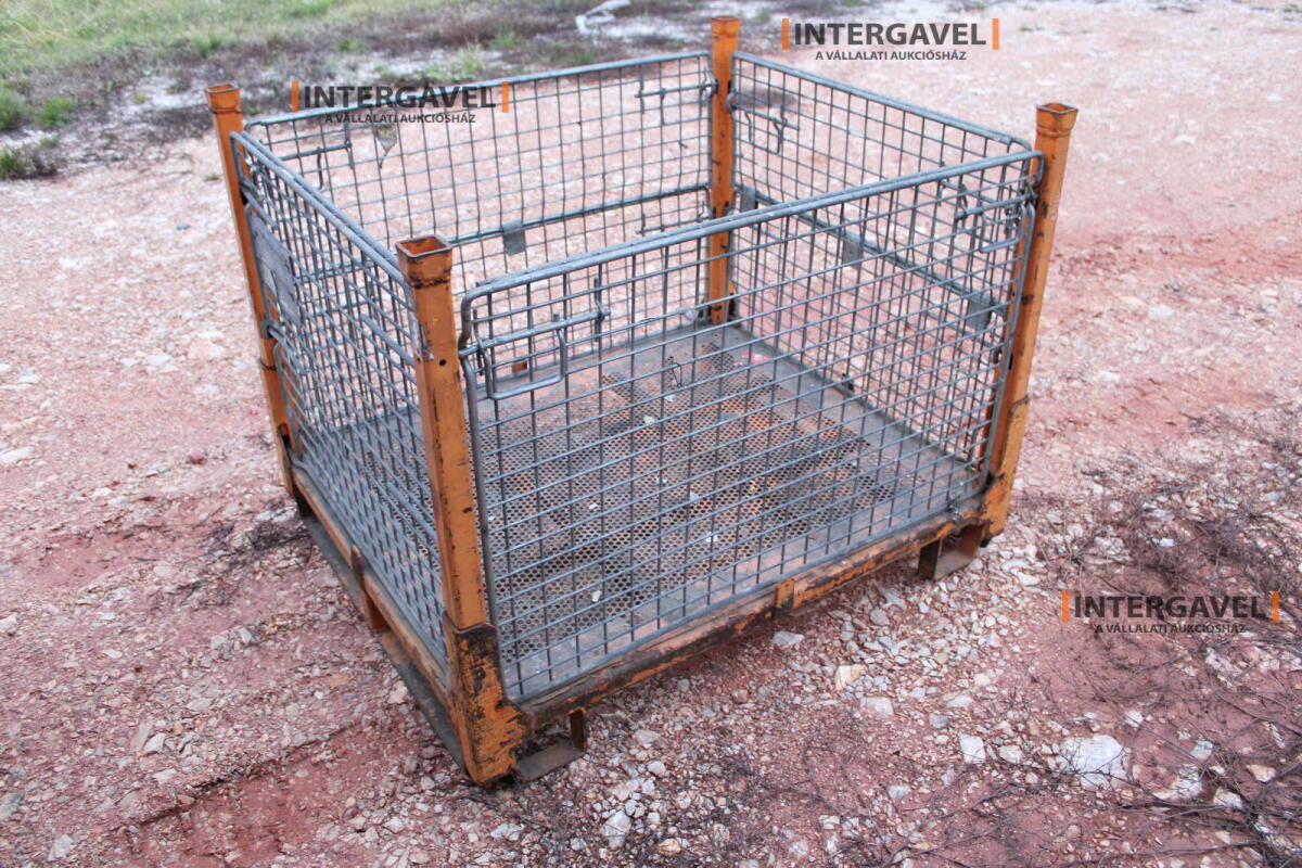 Rácsos konténer - összecsukható 28