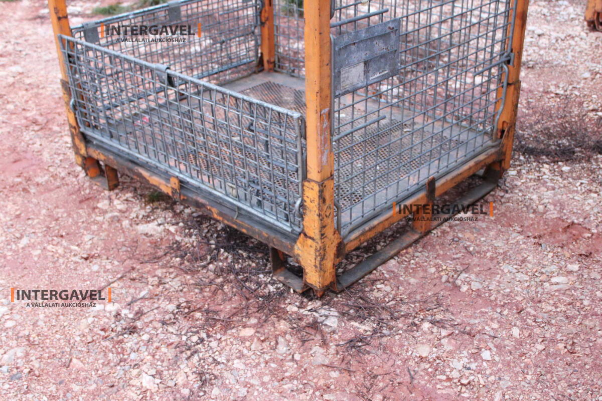 Rácsos konténer - összecsukható 34