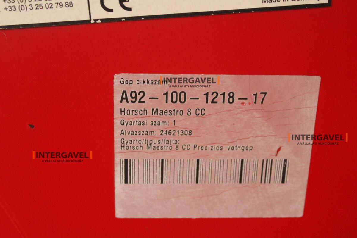 Vetőgép - Horsch 13