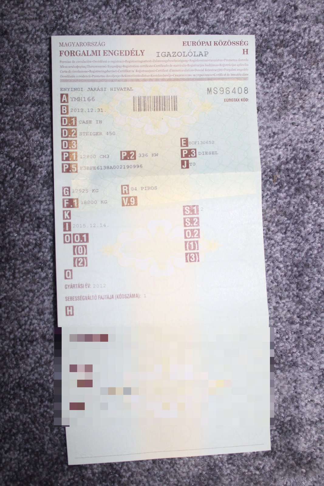 Traktor - Case IH 56