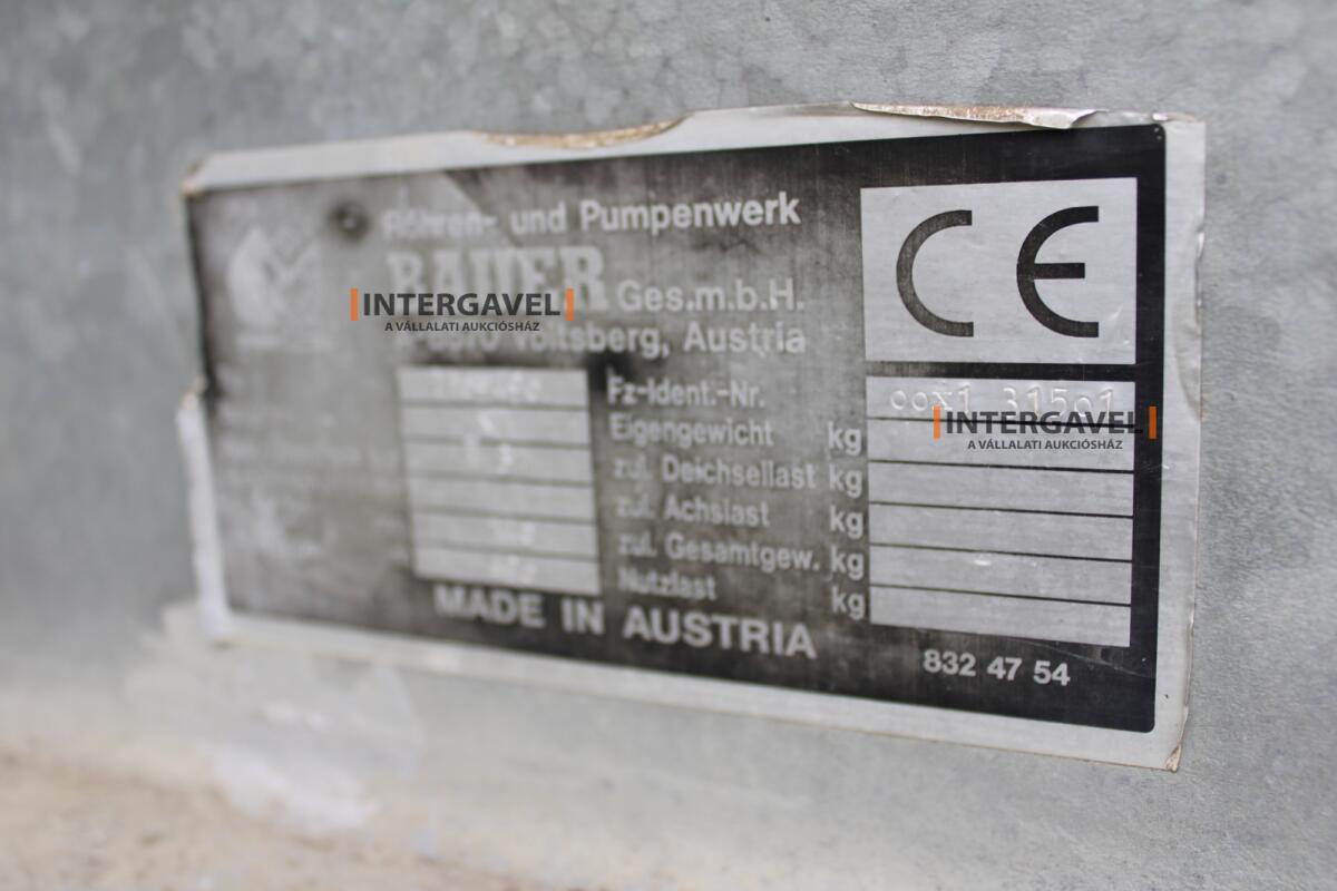 Öntöződob - Bauer 18