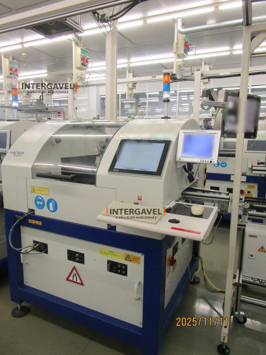 Lézergravírozó, tárazó, kemence, plazmatisztító aukciója