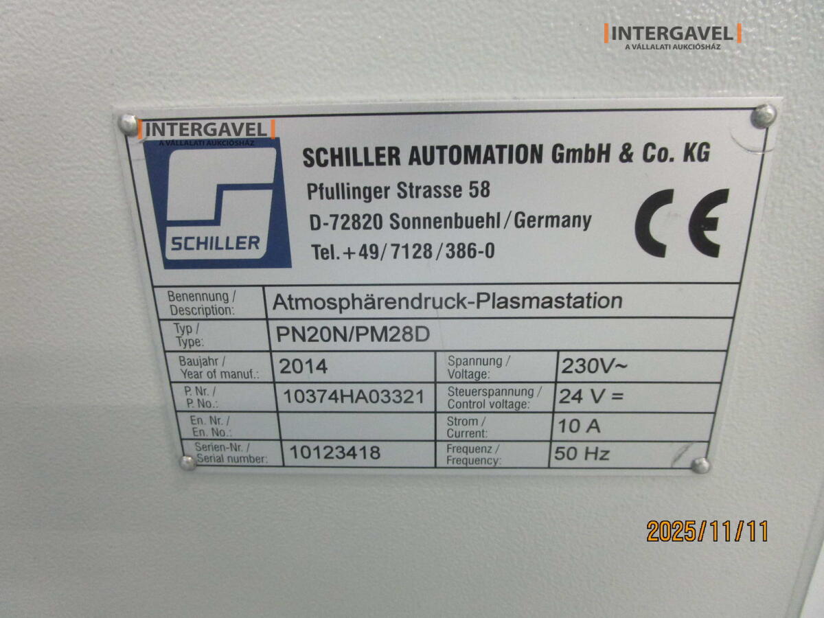 Plazmatisztító - Schiller Automation GmbH 2