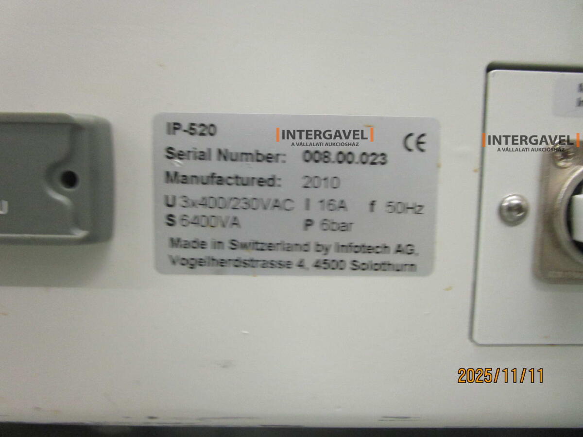 Ragasztó munkahely - Infotech, IP-520 2