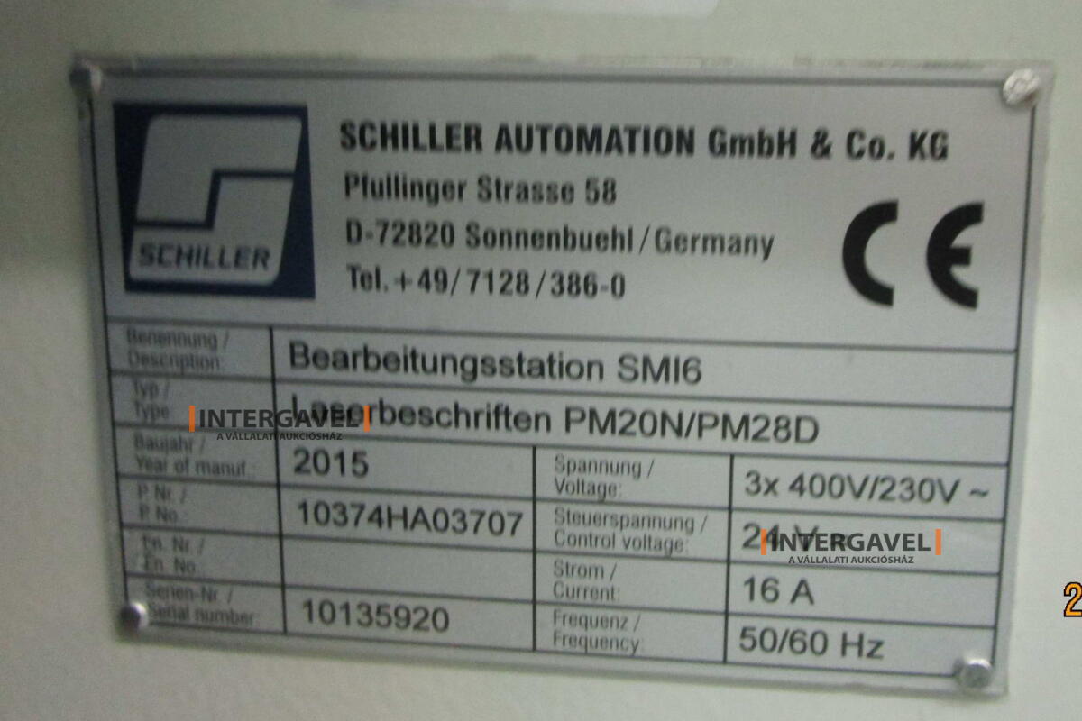 Lézergravírozó - Schiller Automation GmbH 2