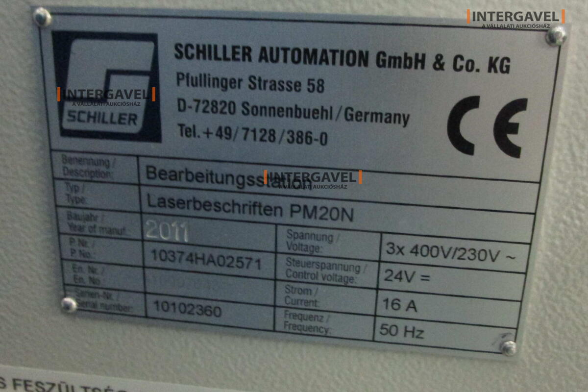 Lézergravírozó - Schiller Automation GmbH 2