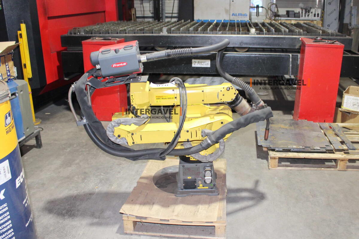 Hegesztő robot, lézer fejegység, folyadékhűtő aukciója