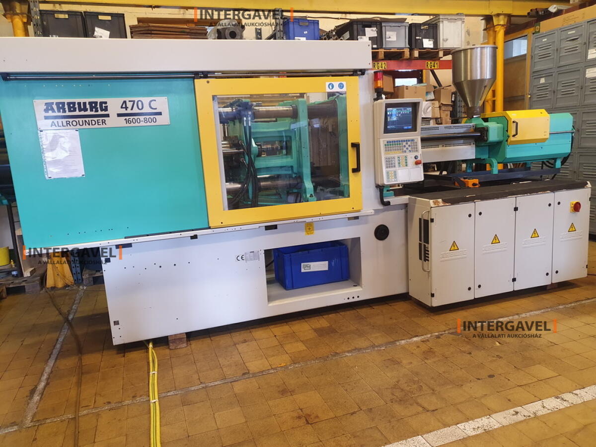 Arburg 470C 1600-800 Selogica (2005) fröccsöntő gép