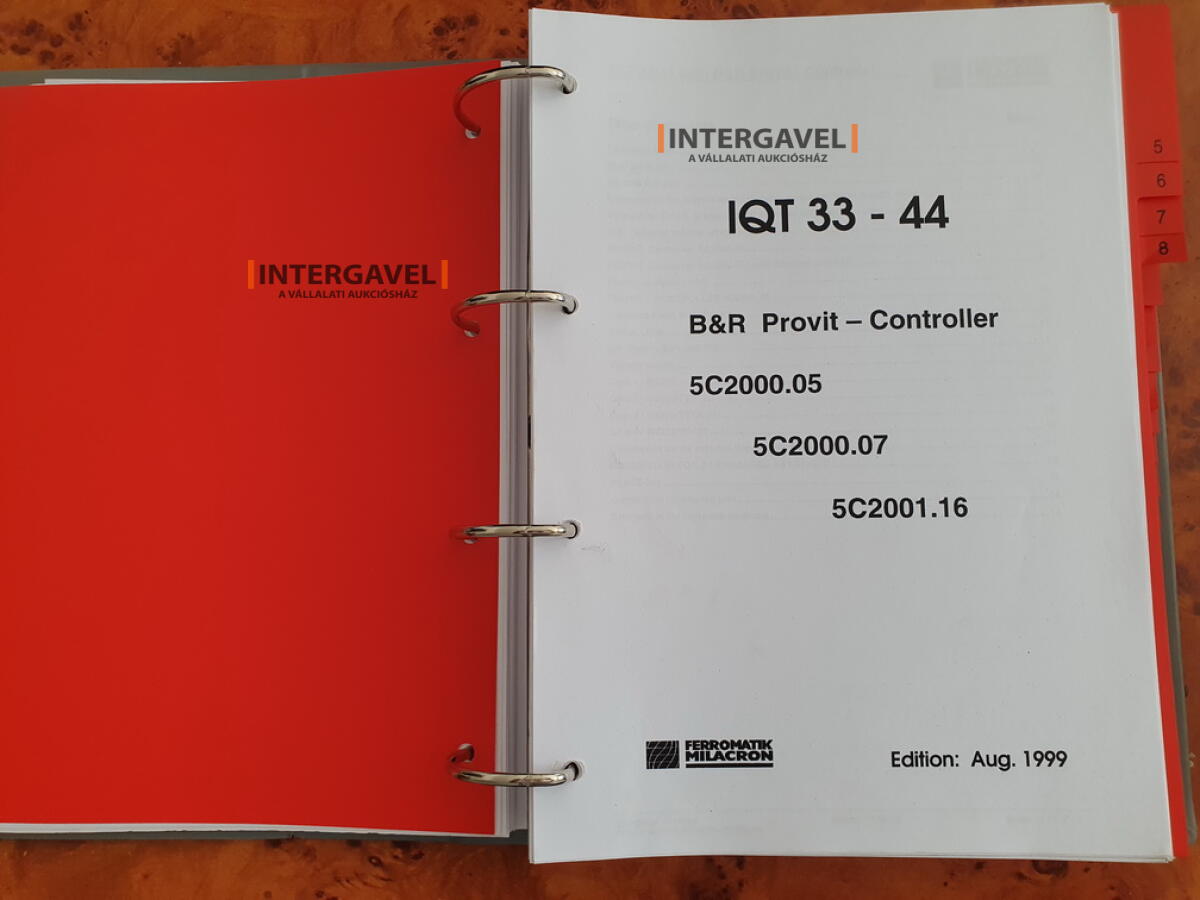 Ferromatik Milacron K-Tec 110 S (2000) fröccsöntő gép 7
