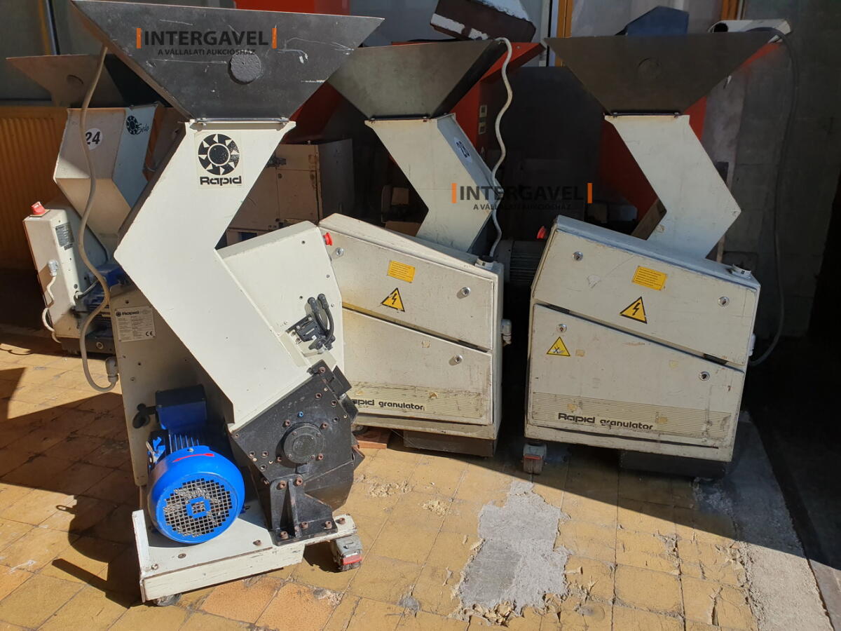 Rapid 1528 (2005) műanyag daráló 2,2 kW-os motorral 1