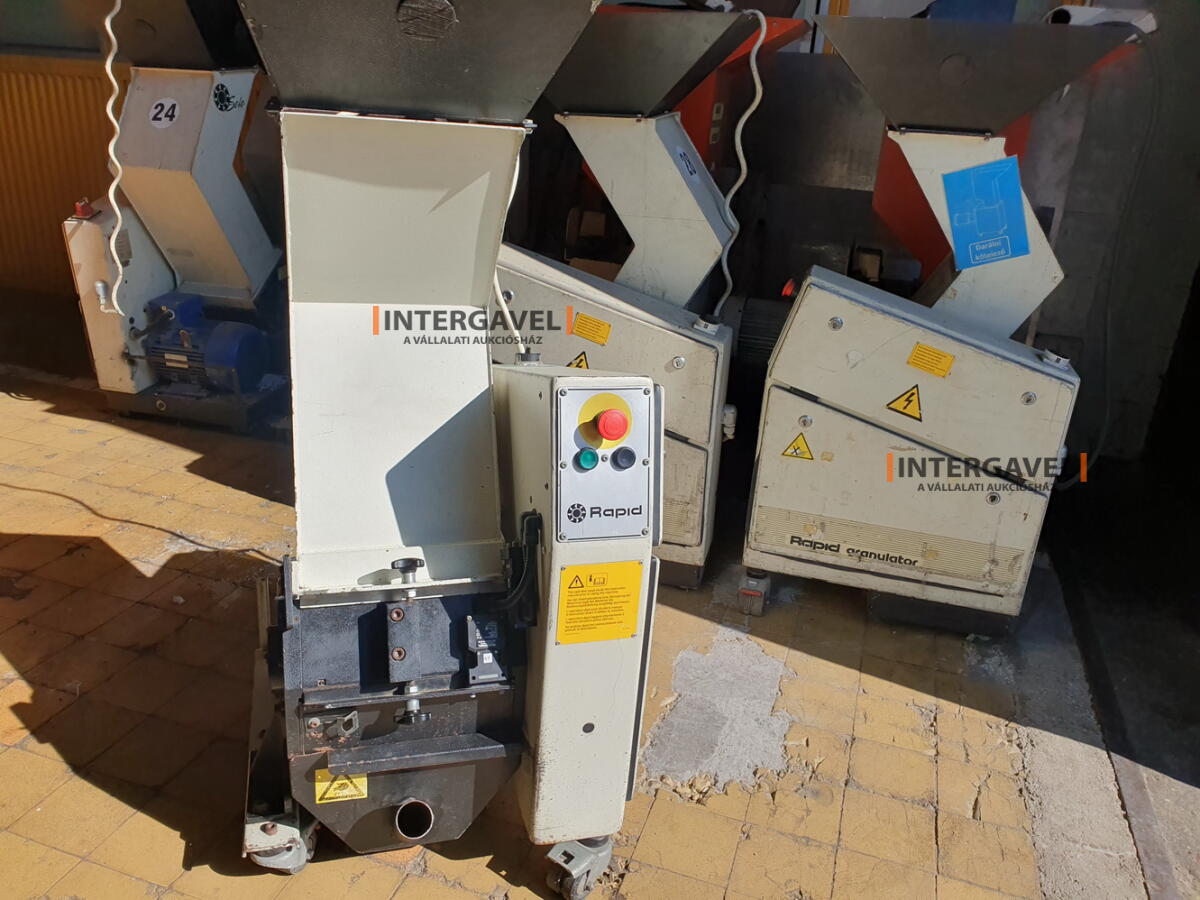 Rapid 1528 (2005) műanyag daráló 2,2 kW-os motorral 4