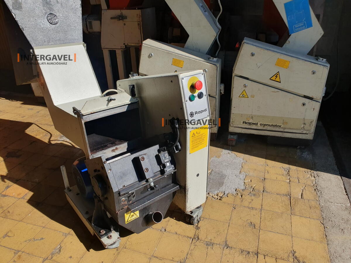 Rapid 1528 (2005) műanyag daráló 2,2 kW-os motorral 6
