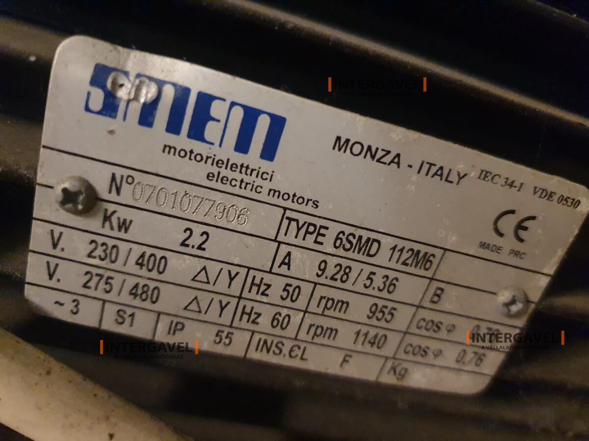 Dipre G130A7 (2007) műanyag daráló 2