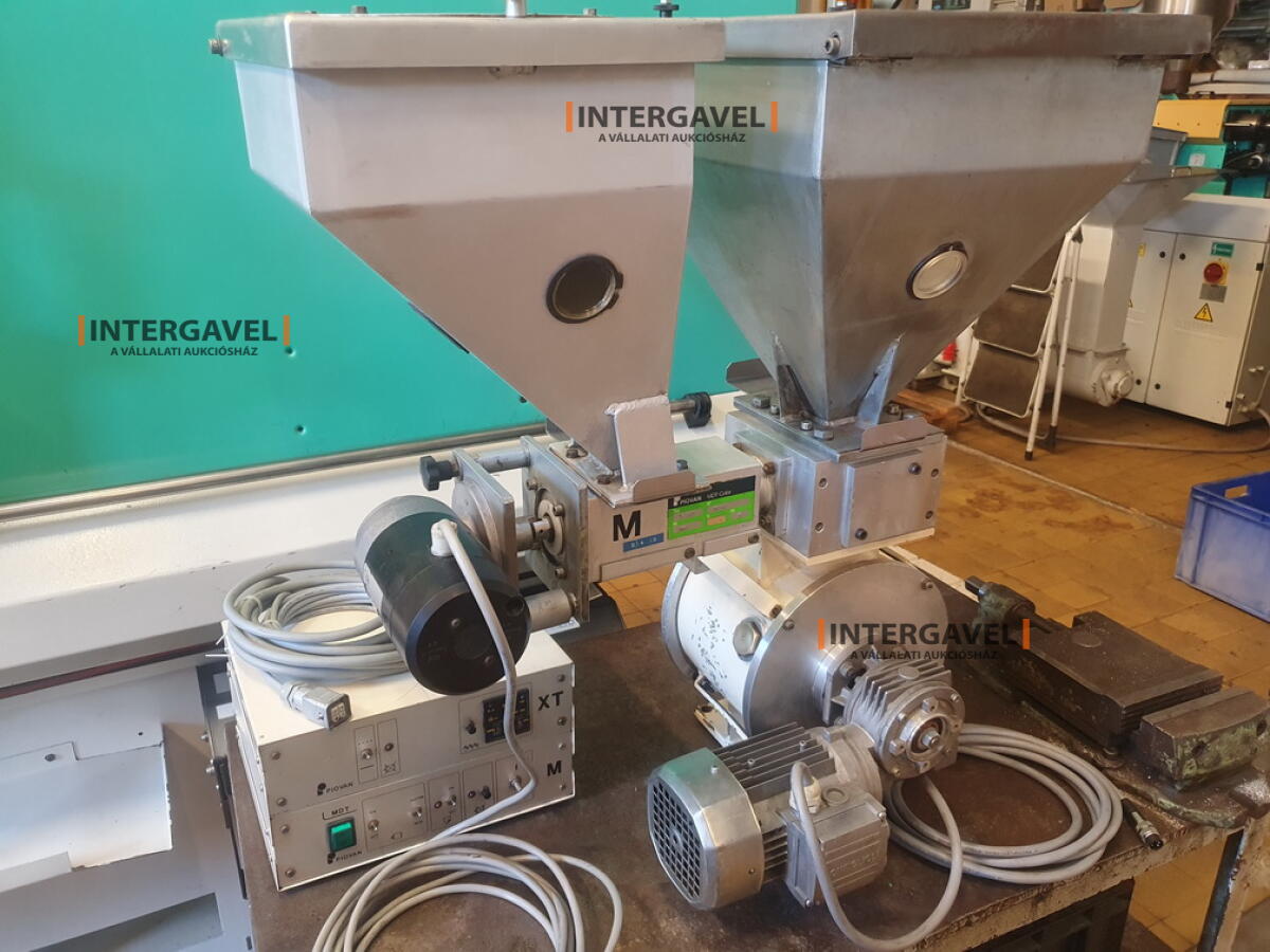 Piovan MDT Color 12 MXT színező adagoló és keverő