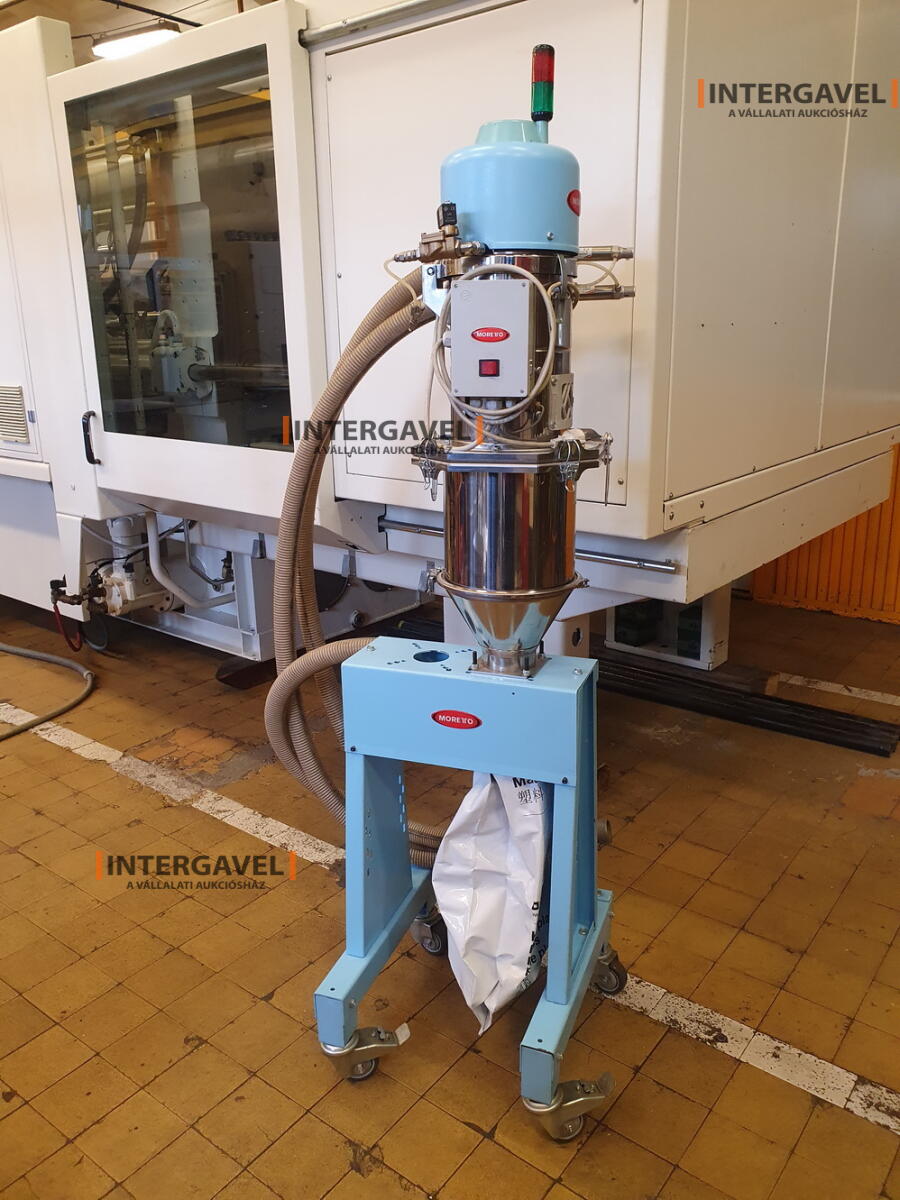 Moretto mobil zsáktöltő állvány és alapanyag felszívó