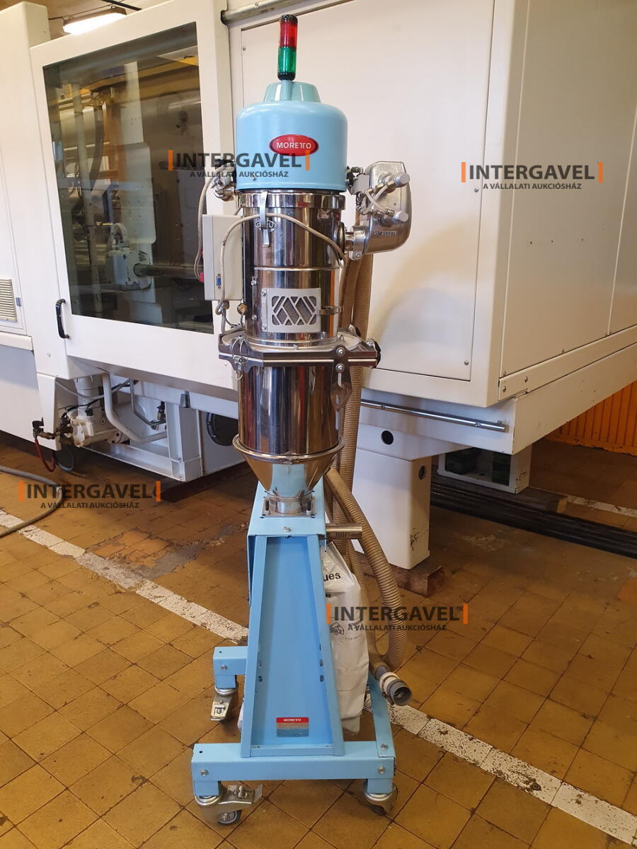 Moretto mobil zsáktöltő állvány és alapanyag felszívó 5