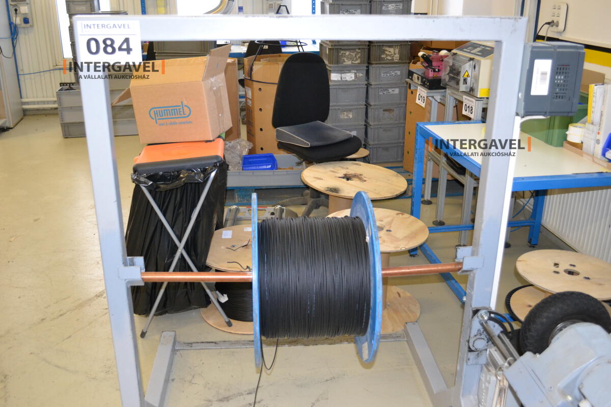 Kábel tekercselő állvány 2