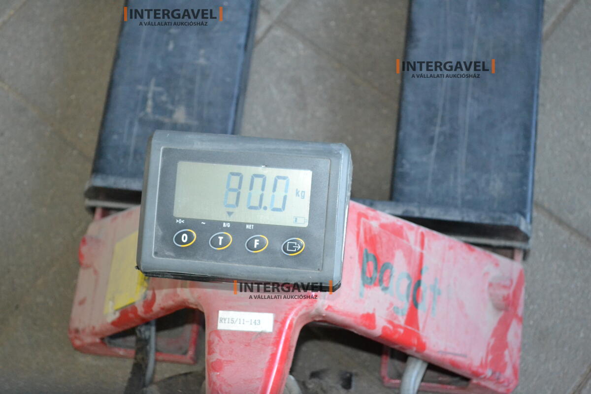 Kézi raklapemelő mérleggel 4