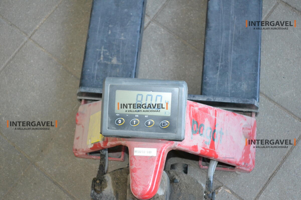 Kézi raklapemelő mérleggel 5