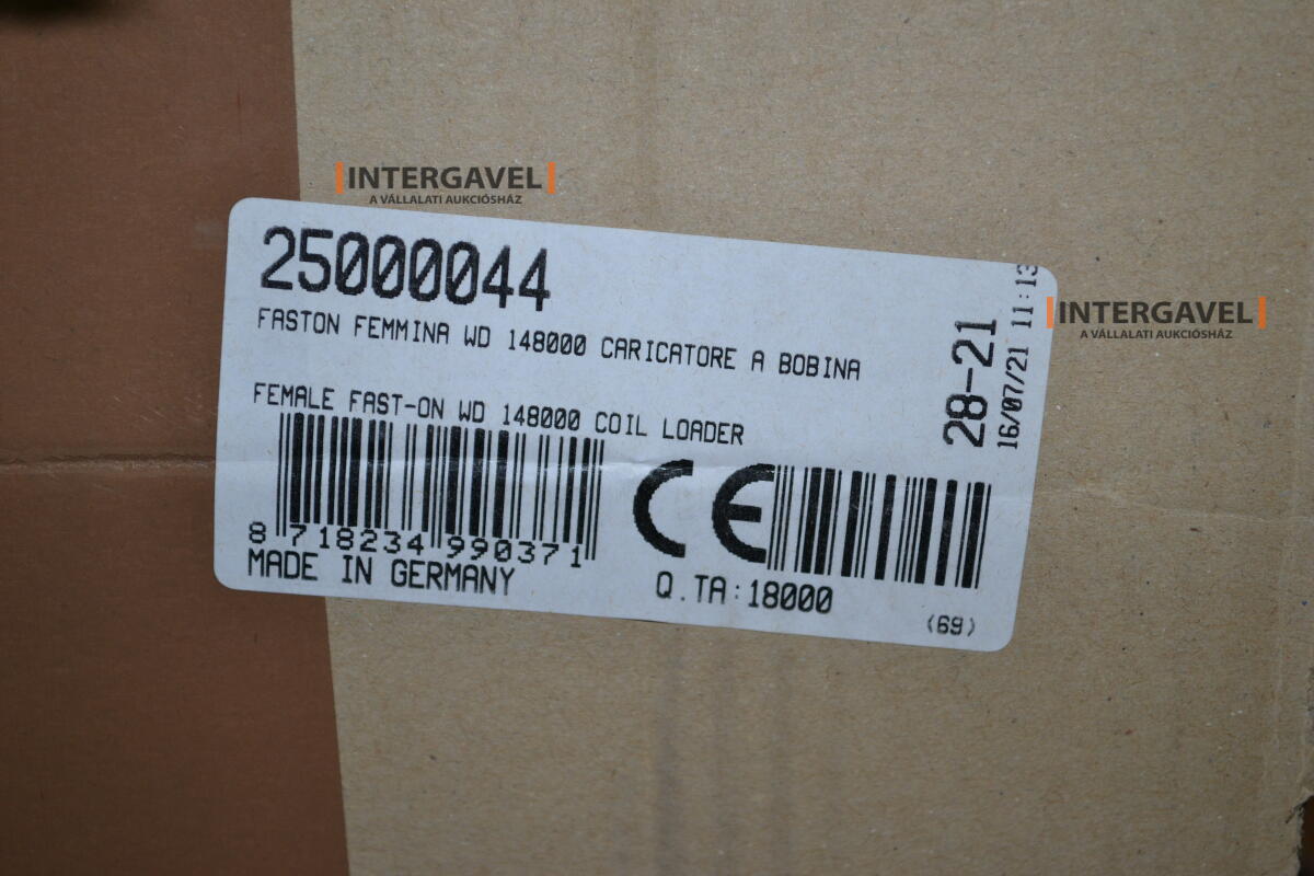 FASTON elektromos csatlakozó 3