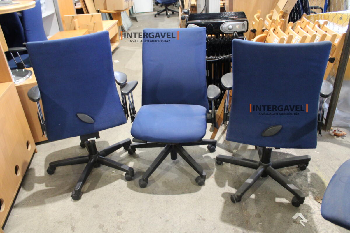 Irodai görgős szék (Comforto-kék) 5