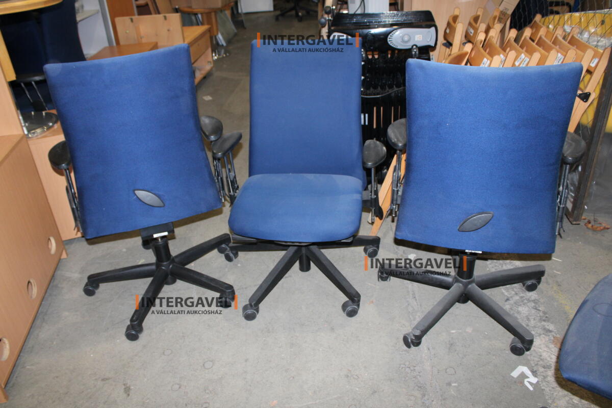 Irodai görgős szék (Comforto-kék) 6
