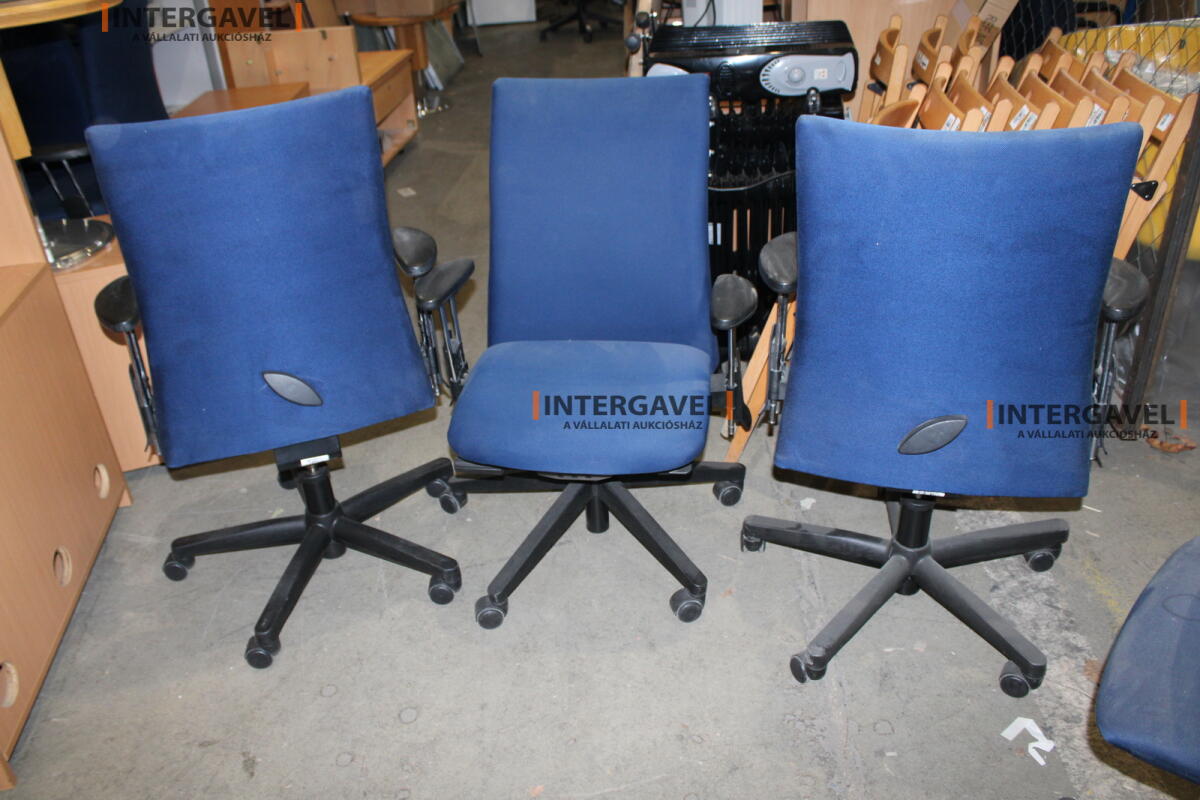 Irodai görgős szék (Comforto-kék) 6