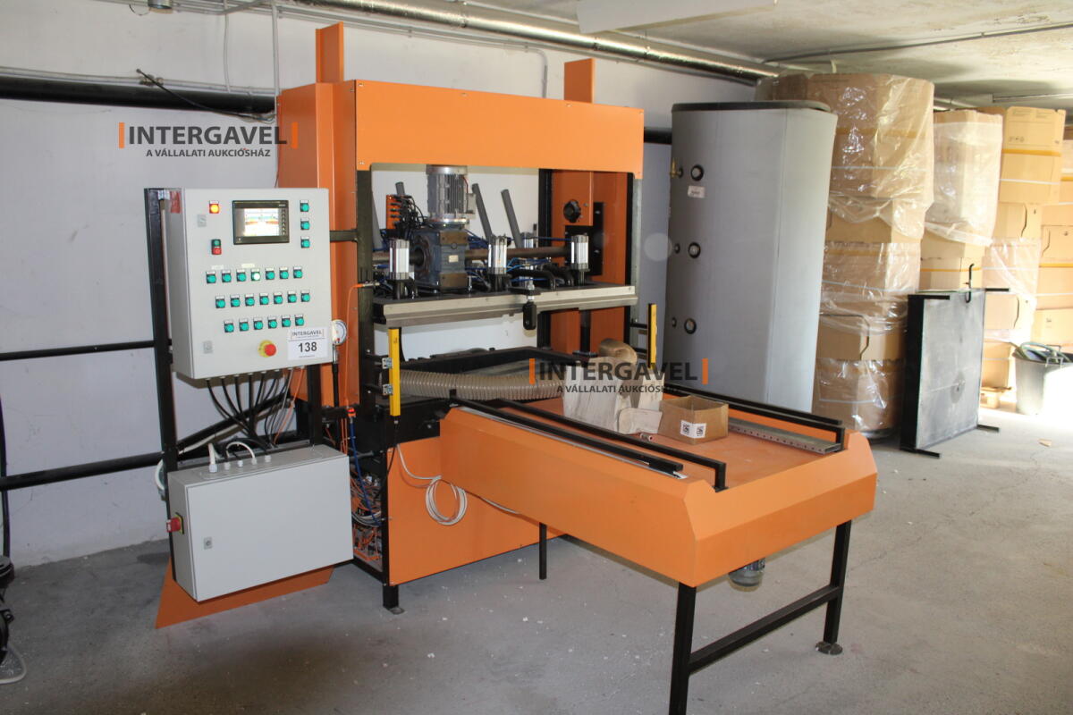 Polisztirol gyártósor, teherautó, irodabútor aukciója