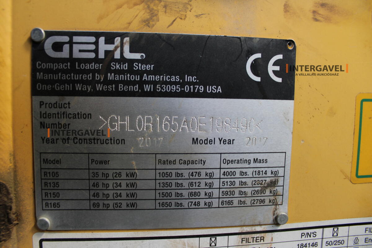 Csúszókormányos - GEHL 5