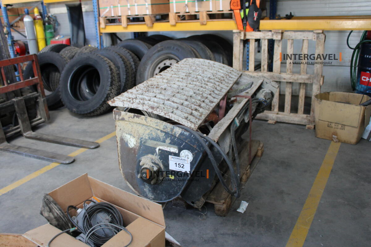 Hidraulikus betonkeverő