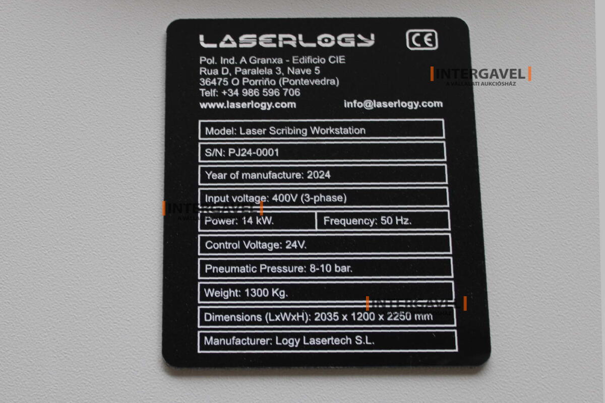 Lézer gravírozó munkahely - Laserlogy 3