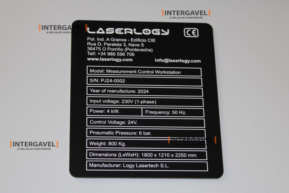 Teszter - Laserlogy, Mesurment Control Workstation 3