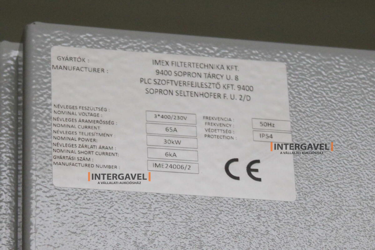 Elszívó egység - Donaldson, DFE4-32-V 15