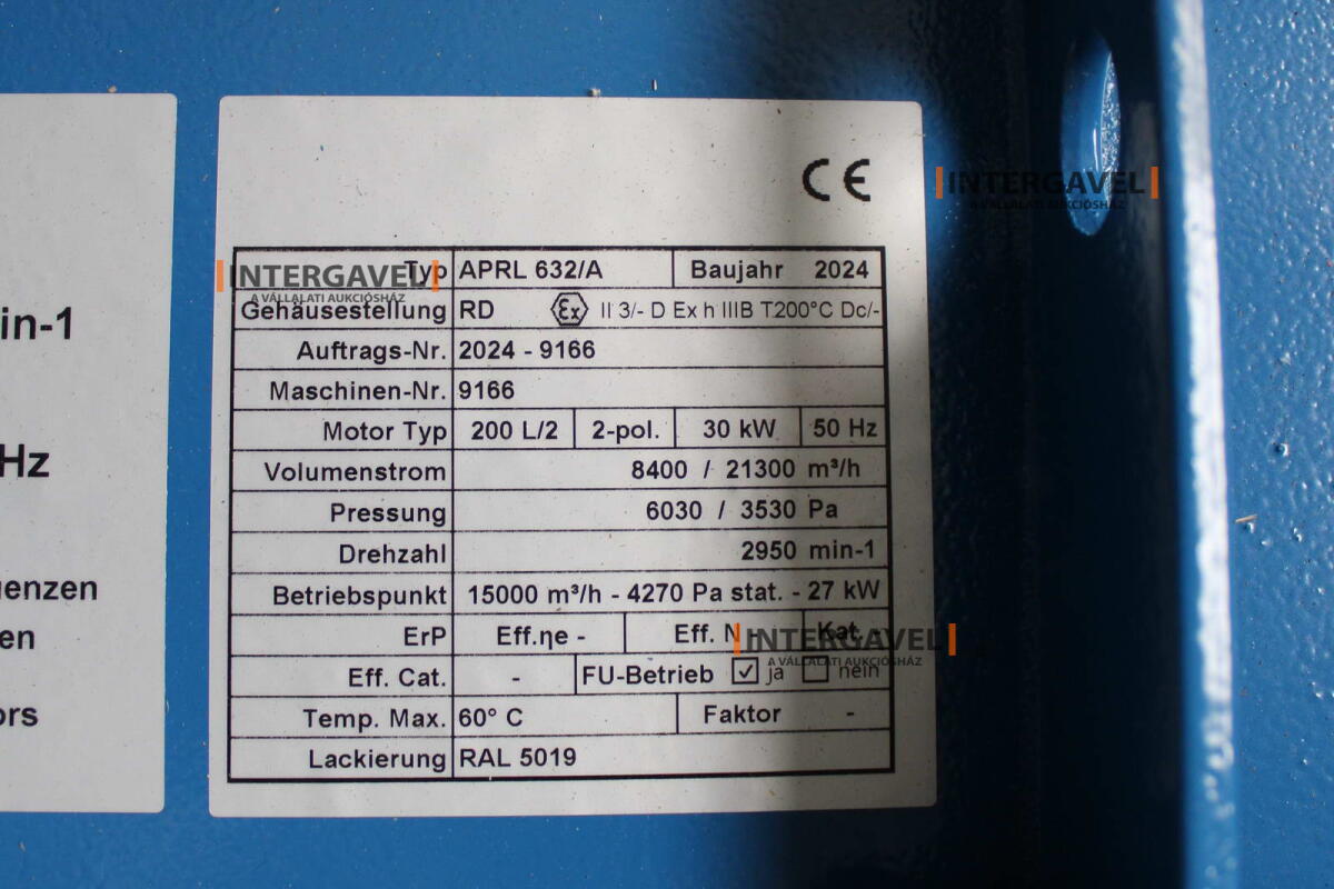 Elszívó egység - Donaldson, DFE4-32-V 17