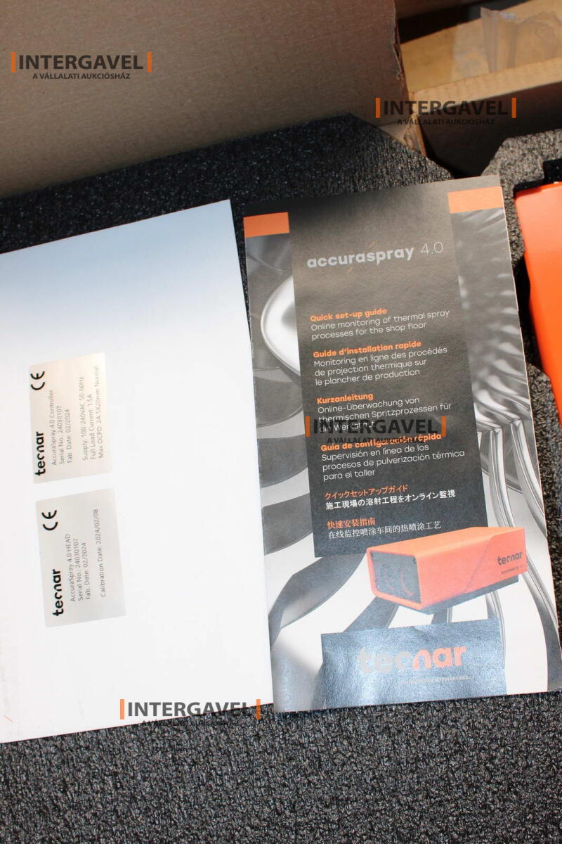 Hőszóró érzékelő - Tecnar,  AcuraSpray 4.0 4